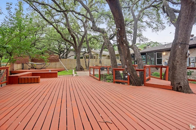 11505 Circle Bend Dr, Austin, TX 78758 - view of deck
