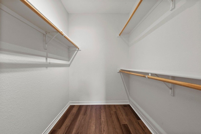 136 W Maple Dr, Granite Shoals, TX 78654 - spacious closet featuring dark wood-style floors