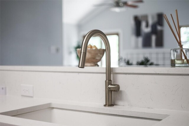 12319 Emery Oaks Rd, Austin, TX 78758 - detailed view of a ceiling fan and light countertops