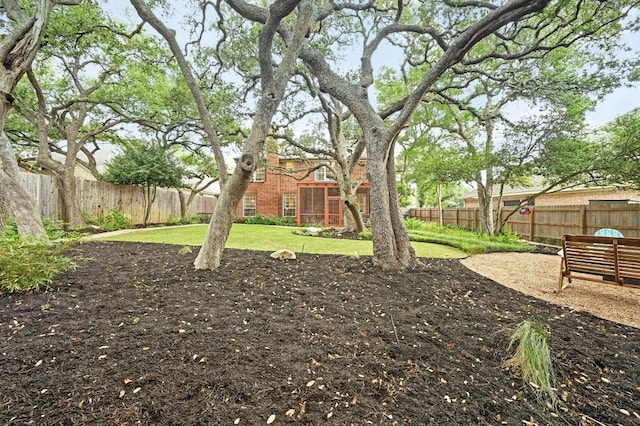 5302 Austral Loop, Austin, TX 78739 - view of fenced backyard