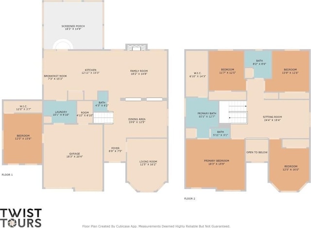 5302 Austral Loop, Austin, TX 78739 - home floor plan