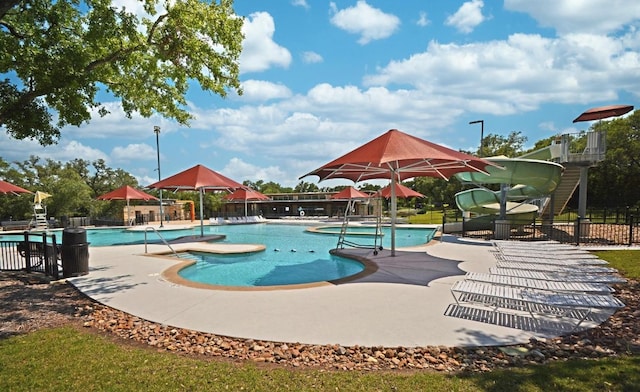 5302 Austral Loop, Austin, TX 78739 - community pool featuring a patio