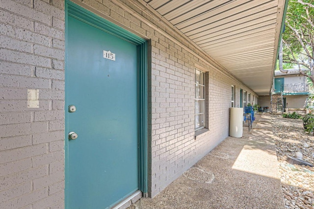 300 Crockett St Unit 115, Austin, TX 78704 - entrance to property with brick siding