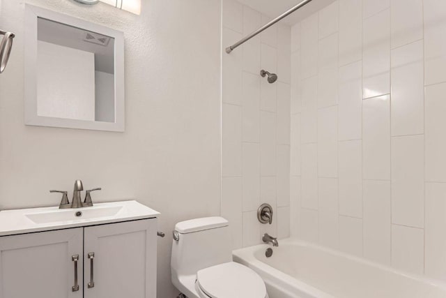 300 Crockett St Unit 115, Austin, TX 78704 - bathroom with toilet, vanity, and shower / bath combination