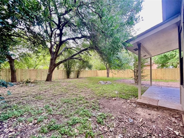 1933 Lisa Ln, San Marcos, TX 78666 - view of fenced backyard