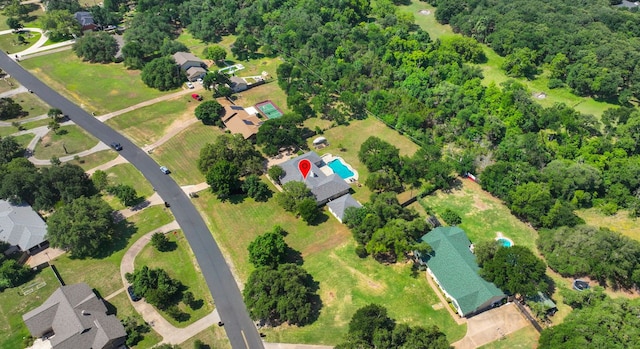 3701 Arrowhead Cir, Round Rock, TX 78681 - aerial view of property's location with nearby suburban area