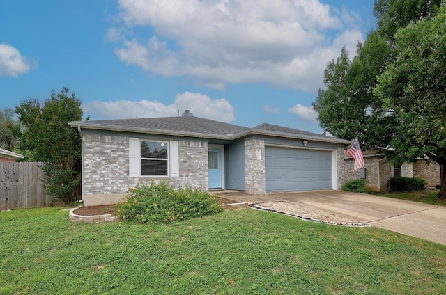 2202 Clayton Way, Cedar Park, TX 78613 - view of front facade with a garage, driveway, and roof with shingles