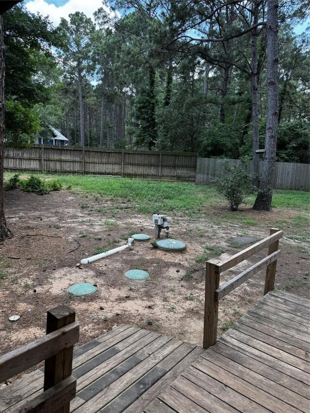 106 Shetland Ln, Bastrop, TX 78602 - view of fenced backyard