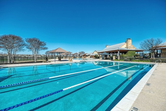 19500 Chayton Cir, Pflugerville, TX 78660 - community pool with a gazebo