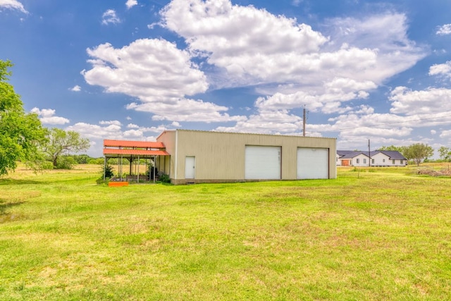 12011 Fm 1150th Rd, Luling, TX 78648 - view of pole building featuring a yard