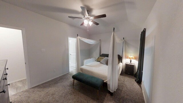 183 Beth Ann Loop, Taylor, TX 76574 - bedroom with carpet and ceiling fan