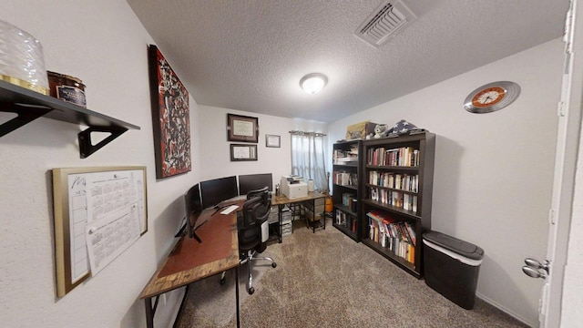183 Beth Ann Loop, Taylor, TX 76574 - office space featuring carpet floors and a textured ceiling