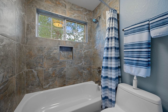 1504 Edelweiss Dr, Cedar Park, TX 78613 - bathroom with toilet and shower / bath combo
