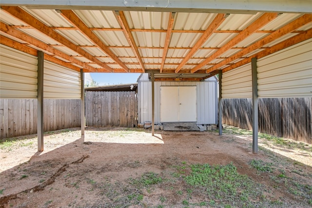 838 Pine Ln, Cottonwood Shores, TX 78657 - view of fenced backyard