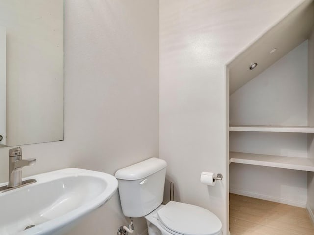 124 Cumberland Rd Unit 401, Austin, TX 78704 - half bath with a sink and toilet