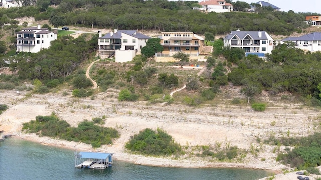 19000 Silver Maple Dr, Lago Vista, TX 78645 - bird's eye view of a nearby body of water