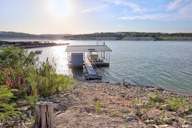 19000 Silver Maple Dr, Lago Vista, TX 78645 - dock with a water view