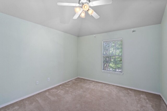 13617 Sun Dapple Ct, Manor, TX 78653 - carpeted empty room with baseboards and ceiling fan
