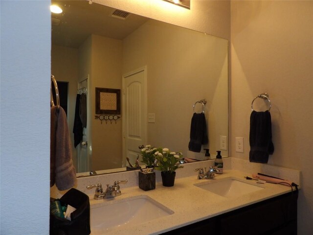3097 Blantyre Bnd, Round Rock, TX 78664 - bathroom featuring double vanity