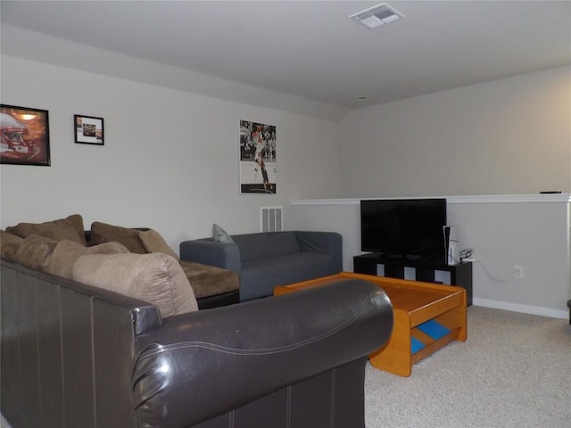 3097 Blantyre Bnd, Round Rock, TX 78664 - carpeted living room featuring baseboards