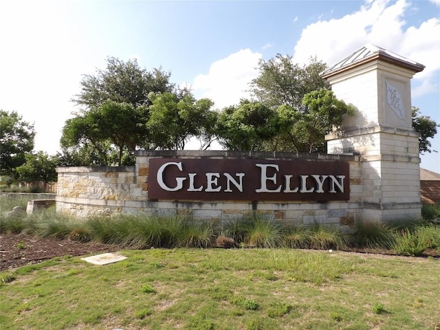 3097 Blantyre Bnd, Round Rock, TX 78664 - community / neighborhood sign with a lawn