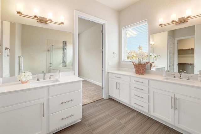 2613 Ibaza Bnd Unit 58, Leander, TX 78641 - full bath with vanity