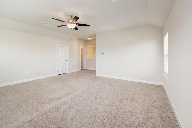 2613 Ibaza Bnd Unit 58, Leander, TX 78641 - unfurnished room featuring carpet flooring, a ceiling fan, and baseboards