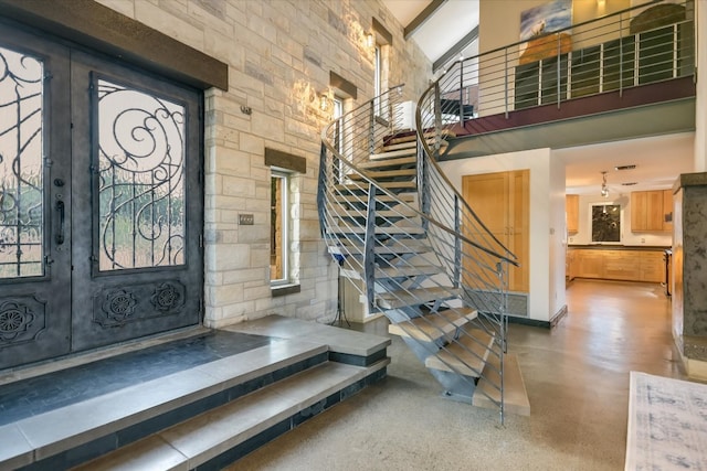 8207 Moon Rise Trl, Jonestown, TX 78645 - property entrance with french doors
