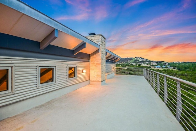 8207 Moon Rise Trl, Jonestown, TX 78645 - view of patio with a balcony