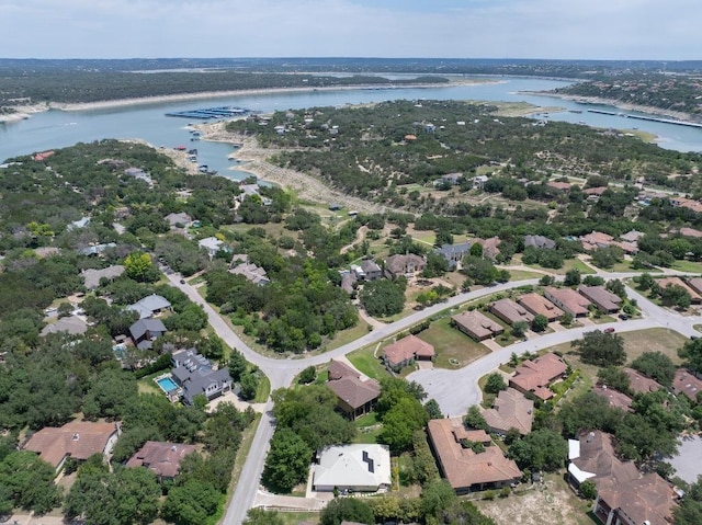 606 Explorer, Lakeway, TX 78734 - bird's eye view of a nearby body of water