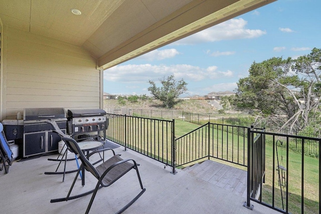 357 Cathedral Mountain Dr, Dripping Springs, TX 78620 - balcony featuring a patio and area for grilling