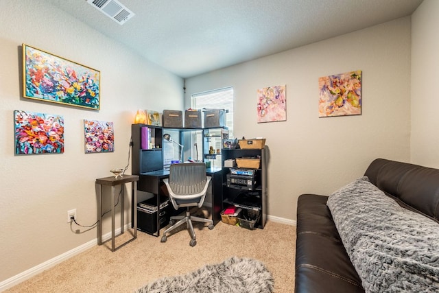 221 Tributary Way, Bastrop, TX 78602 - carpeted office featuring baseboards