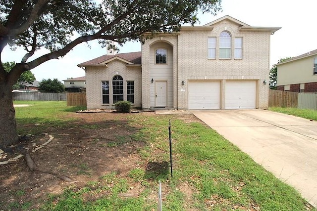 118 Lone Shadow Dr, Harker Heights, TX 76548 - view of front of home featuring brick siding, driveway, and a garage