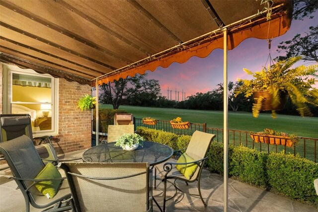 40 Tournament Way Unit G-32, The Hills, TX 78738 - view of patio / terrace with outdoor dining space