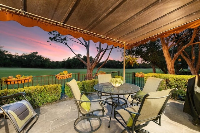 40 Tournament Way Unit G-32, The Hills, TX 78738 - view of patio with outdoor dining space