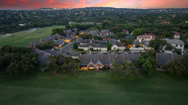 40 Tournament Way Unit G-32, The Hills, TX 78738 - aerial view of property and surrounding area with nearby suburban area