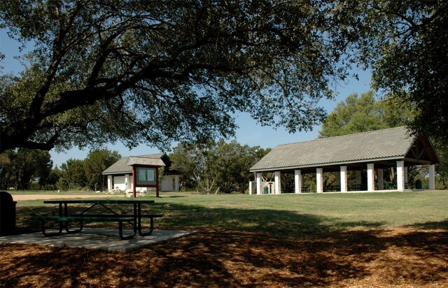 40 Tournament Way Unit G-32, The Hills, TX 78738 - view of community featuring a yard and a gazebo