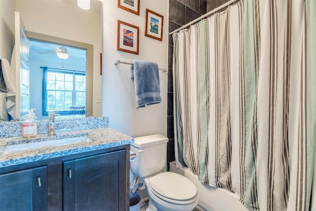 12160 Abbey Glen Ln, Austin, TX 78753 - full bathroom featuring vanity and shower / bath combo