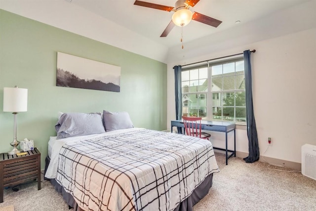 12160 Abbey Glen Ln, Austin, TX 78753 - bedroom featuring carpet floors and a ceiling fan