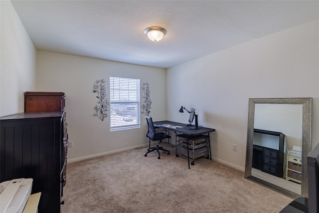 301 Wonderful Life Way, Jarrell, TX 76537 - home office with carpet floors and baseboards