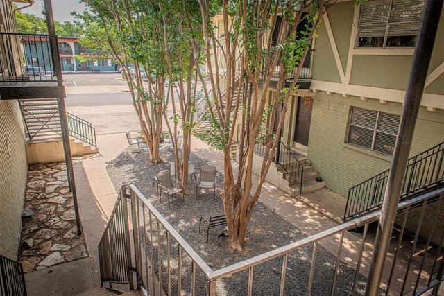 4306 Ave A Unit 105, Austin, TX 78751 - view of yard featuring stairs