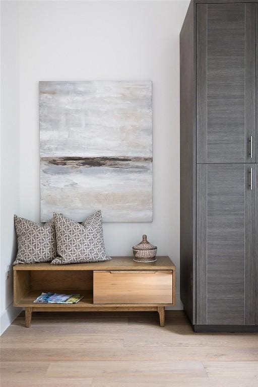 900 S 2nd St Unit 20, Austin, TX 78704 - mudroom with wood finished floors