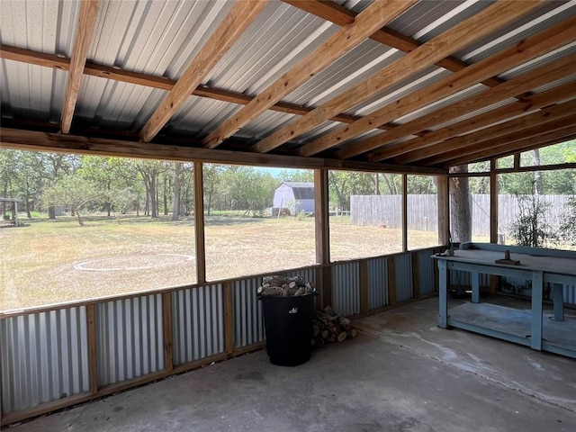 141 Live Oak Dr, Cedar Creek, TX 78612 - view of unfurnished sunroom