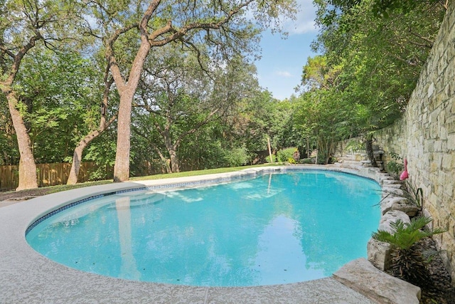 2302 Bahama Rd, Austin, TX 78733 - view of swimming pool with a fenced backyard