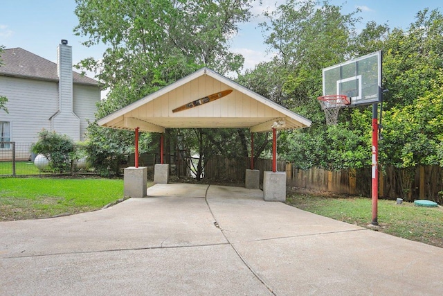 2302 Bahama Rd, Austin, TX 78733 - view of parking / parking lot with driveway and a detached carport