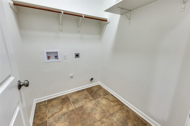 480 Middle Crk, Buda, TX 78610 - laundry area with hookup for a gas dryer, washer hookup, hookup for an electric dryer, and baseboards
