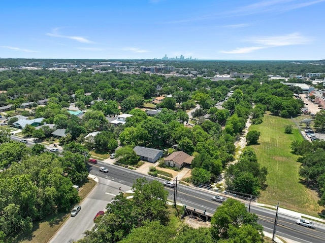 3105 Steck Ave, Austin, TX 78757 - drone / aerial view of a tree filled landscape