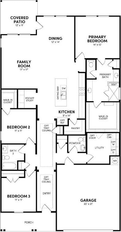 8604 Endale Arch Dr, Austin, TX 78744 - property floor plan