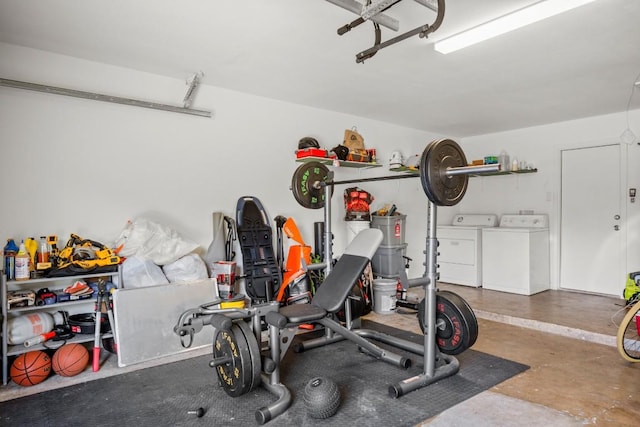 1514 Turtle Creek Blvd, Austin, TX 78745 - garage featuring separate washer and dryer
