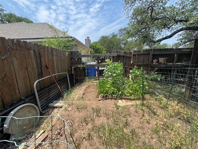 4006 Spanish Oak Ln, Dripping Springs, TX 78620 - view of fenced backyard
